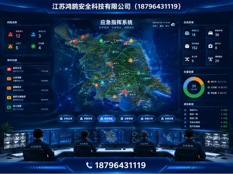 北海应急指挥系统展示图